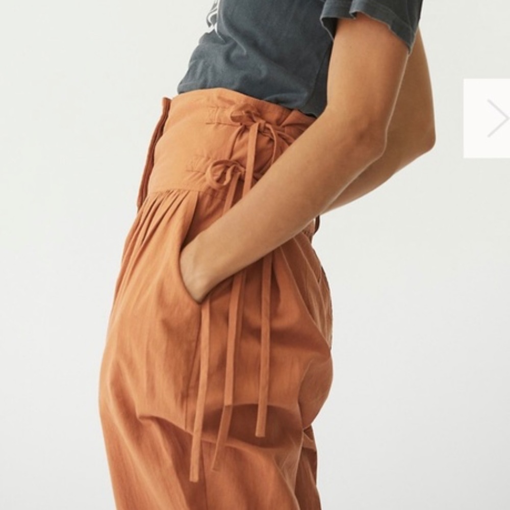 BLACK Free People All I Need Pants sz Large - Picture 7 of 8